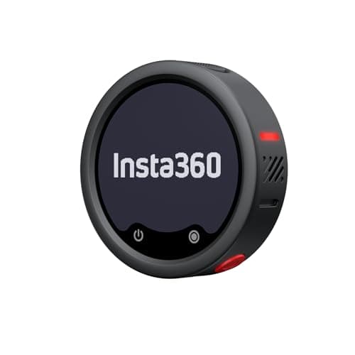 Insta360 Mic Pro Transmitter Graphitschwarz, kabelloses Mini-Lavaliermikrofon für iPhone/Kamera/Android, Videoaufnahme, anpassbares E-Ink-Display, 3-Mikrofon-Array, interne 32-Bit-Float-Aufnahme