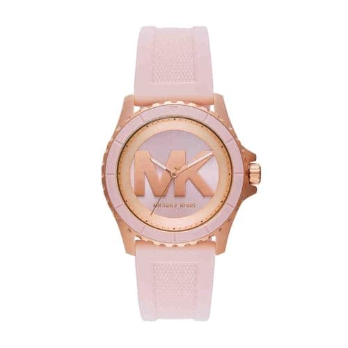Michael Kors Everest Watch für Damen, Quarz-Chronographenwerk mit Edelstahl- oder Silikonarmband