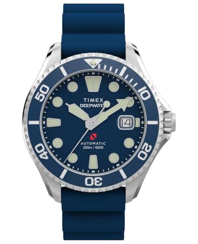 Timex Herren Analog Automatik Armbanduhr Deep Water Meridian