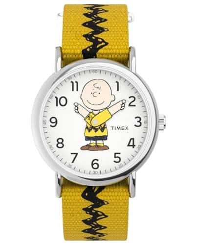 Timex Weekender x Peanuts 38mm Uhr TW2R41100