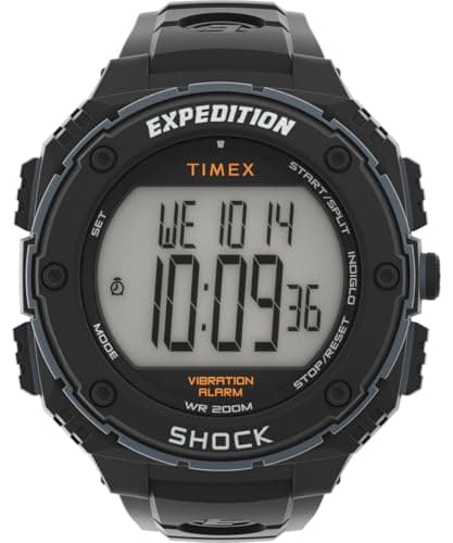 Timex Expedition Shock XL Herren 50mm Harzband Armbanduhr TW4B24000