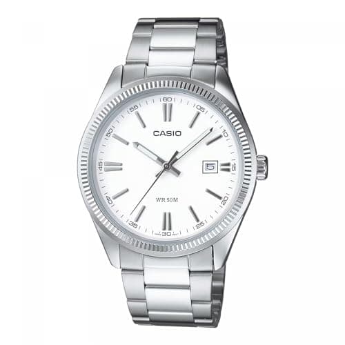Casio HerrenArmbanduhr Analog Quarz Edelstahl MTP-1302PD-7A1VEF