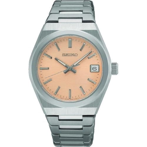 Seiko Damen-Uhr Quarz mit Edelstahlband SUR577P1