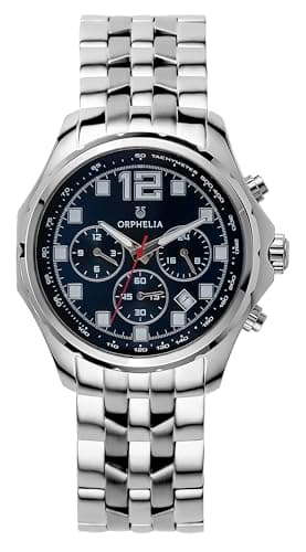 Orphelia Herren-Armbanduhr La Grande Dual Time Quarz