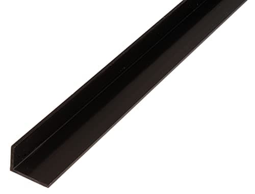 Alberts 479060 Winkelprofil | Kunststoff, schwarz | 1000 x 30 x 20 mm
