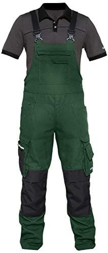 Uvex Perfexxion Premium 3660 Herren-Arbeitshose - Grüne Männer-Latzhose 31