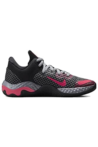 Nike Unisex Renew Elevate 2 Sneaker, Black Siren Red Pink Prime Cool Grey, 45 EU