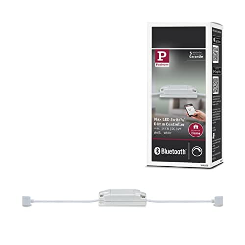 Paulmann 500.02 Smart Home Max LED, Dimm/Schalt Controller, 39 x 80 mm