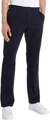 Tommy Hilfiger Herren Hose Essential Twill Chino Regular Fit, Blau (Desert Sky), 28W/36L