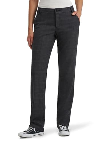 Lee Damenhose, knitterfrei, lockere Passform, gerades Bein, 44 Lange