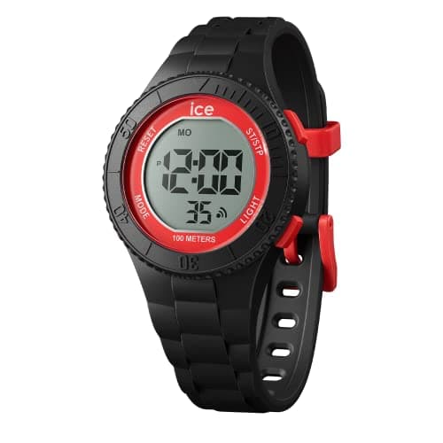 Ice-Watch - ICE digit Black spider - Schwarze Jungenuhr mit Plastikarmband - 021007 (Small)