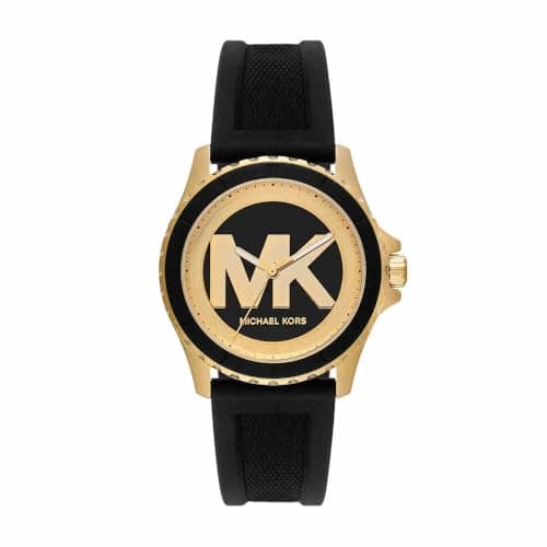 Michael Kors Everest Watch für Damen, Quarz-Chronographenwerk mit Edelstahl- oder Silikonarmband