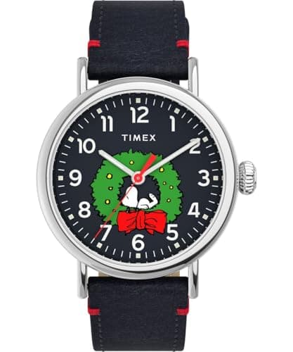 Timex Herren Analog Armbanduhr Peanuts Waterbury Standard