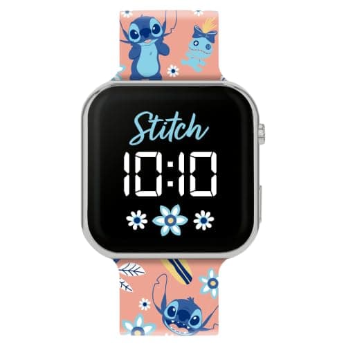 Lilo and Stitch Lässige Armbanduhr LAS4070, Mehrfarbig, Armband