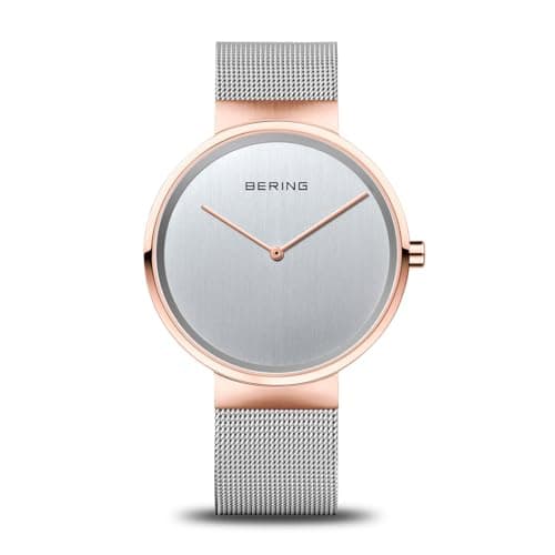BERING Damen Uhr Quarz Movement - Classic Collection mit Edelstahl und Saphirglas 14539-060 Armbandsuhren - 5 ATM