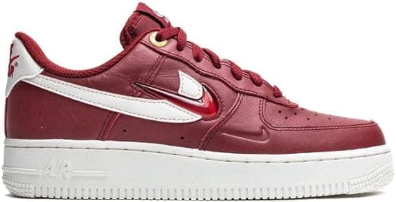 Nike Air Force 1 Premium-Schuhe für Damen "Team Red/Sail"