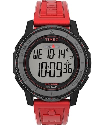 Timex Ironman Adrenaline TW5M57900 Armbanduhr, für Herren, 46,5 mm, Armband aus Polyurethan